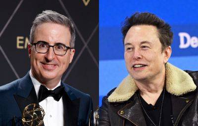 John Oliver responds to Elon Musk calling him “weak sauce” and “not very funny” - www.nme.com - county Oliver