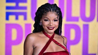 Halle Bailey Finally Shows Off Her Baby Bump With an Underwater Maternity Shoot - www.glamour.com