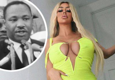 Aubrey O’Day Called Out As 'Disrespectful' For Posting MLK Quotes -- With Thirst Trap Pics! - perezhilton.com