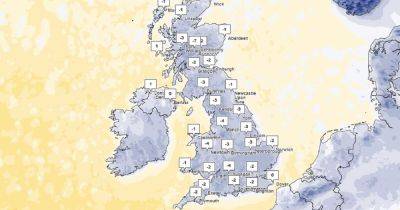 Met Office weather maps shows how cold it will be across UK this week due to 'Arctic blast' - www.manchestereveningnews.co.uk - Britain - Scotland - Ireland - county Williams - county Craig