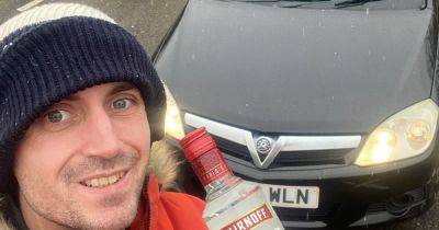 Delivery driver reveals genius vodka hack that stops his windscreen freezing overnight in minus temperatures - www.manchestereveningnews.co.uk - Scotland