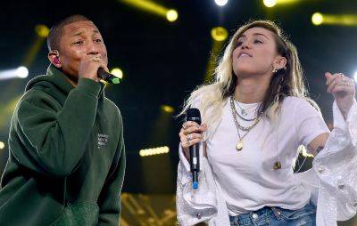 Pharrell previews unreleased Miley Cyrus collab at Louis Vuitton show - www.nme.com - Virginia