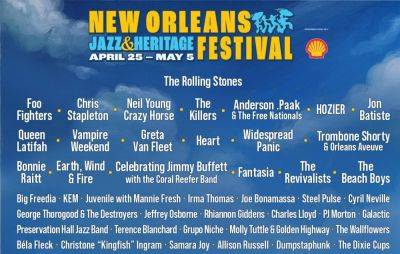 The Rolling Stones, Neil Young & Crazy Horse, Foo Fighters and more for stacked New Orleans Jazz Festival 2024 - www.nme.com - USA - California - New Orleans - Houston - county Santa Clara