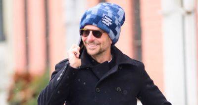Bradley Cooper All Smiles in NYC After New Movie 'Maestro' Earns Seven BAFTAs 2024 Nominations - www.justjared.com - London - New York