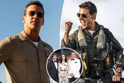Jon Hamm reveals if there was ‘competition’ with Tom Cruise on ‘Top Gun: Maverick’ - nypost.com