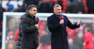 Jamie Carragher says he and Gary Neville should be sacked for making Manchester United prediction - www.manchestereveningnews.co.uk - Manchester
