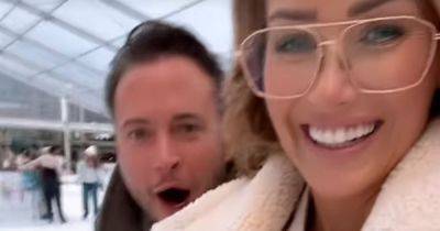 Laura Anderson and Gary Lucy more loved-up than ever as they enjoy sweet date - www.ok.co.uk - London - Santa