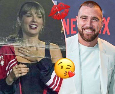 Travis Kelce Caught On Video Dropping L-Bomb On Taylor Swift At New Year's Eve Bash?! LOOK! - perezhilton.com - Taylor - state Missouri