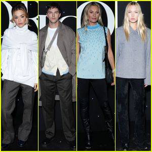 Rita Ora, Nicholas Hoult & More Stars Attend Dior Homme Menswear Show During Paris Fashion Week - www.justjared.com