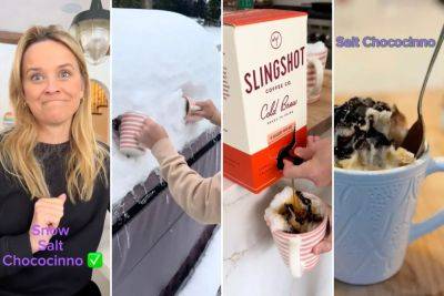 Reese Witherspoon sparks heated debate: Is it OK to eat snow? Experts weigh in - nypost.com