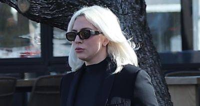 Lady Gaga Looks Chic in Blazer During Weekend Outing in Malibu - www.justjared.com - France - Malibu