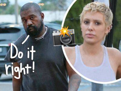 Kanye West Hilariously Directs Paps During Photo Shoot With Bianca Censori -- Before Scary Fan Encounter! - perezhilton.com