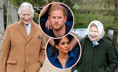 Harry & Meghan Leaving The Royal Family Brought Charles & Queen Elizabeth 'Closer'! - perezhilton.com - county Charles - city Elizabeth