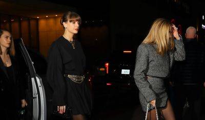 Taylor Swift & Brittany Mahomes Spotted at Dinner in New York City in Between Chiefs Games - www.justjared.com - New York - Taylor - state Maryland - New York - city York - county Buffalo - Baltimore, state Maryland