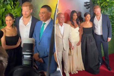 Harry and Meghan make surprise red carpet appearance at ‘Bob Marley: One Love’ premiere in Jamaica - nypost.com - Britain - Beverly Hills - Jamaica - city Kingston, Jamaica