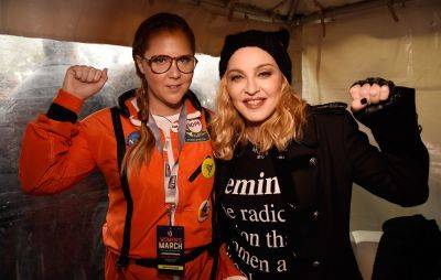 Watch Madonna bring Amy Schumer out for ‘Vogue’ segment at Madison Square Garden show - www.nme.com - New York - city Santa Claus - New York