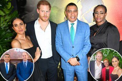 Prince Harry and Meghan Markle dubbed ‘insensitive’ toward Kate and Charles after snapping pic with Jamaican PM - nypost.com - Britain - Jamaica