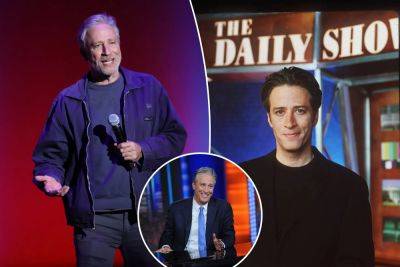 Jon Stewart heading back to host ‘The Daily Show’ — with one catch - nypost.com
