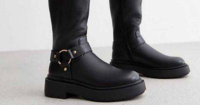 New Look's flash sale slashes price of boots to £20 - including popular 'Miu Miu-like' biker pair - www.ok.co.uk