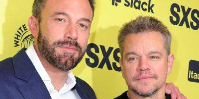 Ben Affleck & Matt Damon to Collaborate Once Again, Confirm New Project 'Animals' - www.justjared.com - Los Angeles