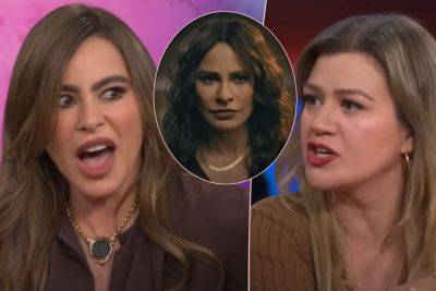 'Shut Up!' Sofia Vergara SNAPS At Kelly Clarkson For Undercutting Her Griselda Transformation! - perezhilton.com - Colombia