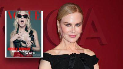 Nicole Kidman poses in lacy lingerie, admits to 'wild' partying past - www.foxnews.com - Australia