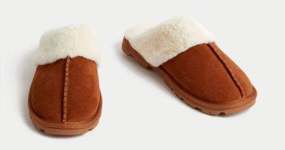 M&S’ ‘comfortable and sturdy’ fur-lined slippers are £70 cheaper than the UGG alternative - www.ok.co.uk
