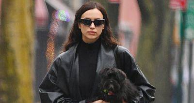 Irina Shayk Goes for Morning Walk with Her Puppy in NYC - www.justjared.com - Miami - New York