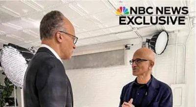 Microsoft CEO Presses For Action In Wake Of Taylor Swift Deepfakes In NBC Nightly News Interview - deadline.com - China - Taylor - county Wake