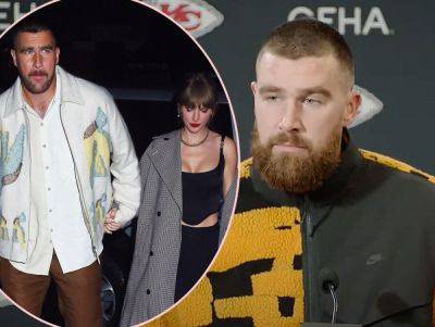Travis Kelce Shares Conversation He & Taylor Swift Had About Dealing With All The Attention! - perezhilton.com - Kansas City