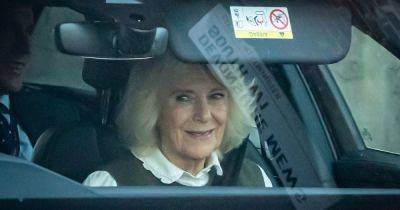 Smiling Camilla visits King Charles in hospital as he recovers from prostate operation - www.ok.co.uk - county Charles