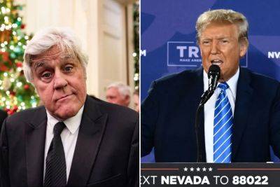 Jay Leno speaks out against efforts to remove Trump from ballot, says he’s stopped doing political jokes - nypost.com - USA