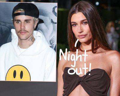 Justin & Hailey Bieber Hold Hands Out On Beverly Hills Date Night Amid Marriage Trouble Rumors! - perezhilton.com - Italy - Beverly Hills