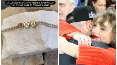Taylor Swift's 'TNT' Bracelet Confirmed to Be a His-and-Hers Gift From Travis Kelce - www.glamour.com - Pennsylvania - county Lancaster - Kansas City - Beyond