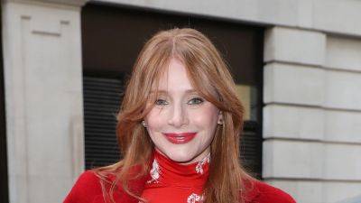 Bryce Dallas Howard Makes a Strong Case for Bright Red Heels - www.glamour.com - county Howard - county Dallas
