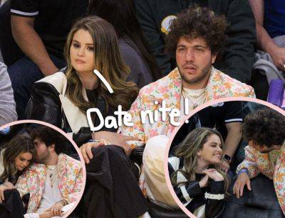 Selena Gomez & Benny Blanco Can't Keep Hands Off Each Other At Lakers Game -- LOOK! - perezhilton.com - Los Angeles - county Love