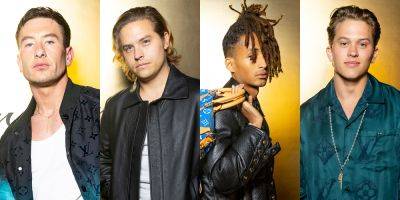 Barry Keoghan, Dylan Sprouse, Jaden Smith & More Attend Grand Opening of Louis Vuitton Pop-Up Shop - www.justjared.com