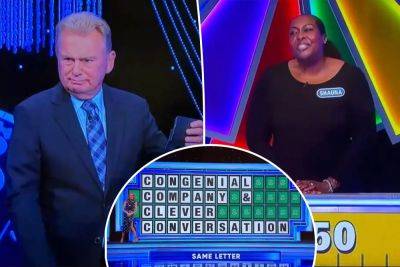 ‘Wheel of Fortune’ player denied win after mispronouncing word: ‘Pat Sajak was cold-blooded’ - nypost.com