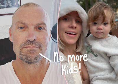 Brian Austin Green Reveals He Got A Vasectomy 2 Months After Having Son With Sharna Burgess! - perezhilton.com