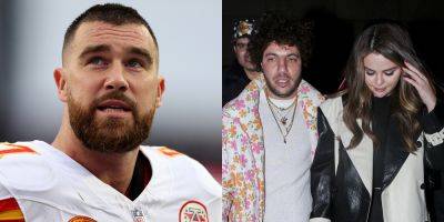 Travis Kelce Hints at His Feelings About Selena Gomez & Benny Blanco's Relationship - www.justjared.com - Kansas City