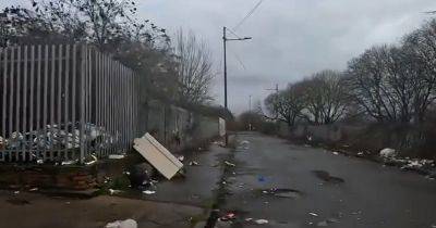 Glasgow street compared to 'zombie apocalypse' after video footage shows mountains of rubbish - www.dailyrecord.co.uk
