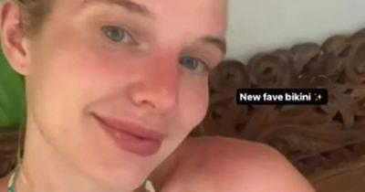 Helen Flanagan battles through disaster-filled holiday with kids - from 'burnt boobs' to thieving monkeys - www.ok.co.uk