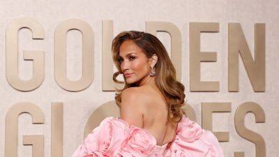 Jennifer Lopez Is a Whole Bouquet of Roses at the 2024 Golden Globes - www.glamour.com