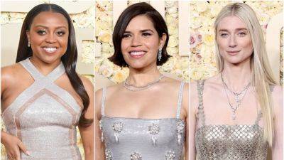 Everyone Dressed Like a Disco Ball at the 2024 Golden Globes - www.glamour.com
