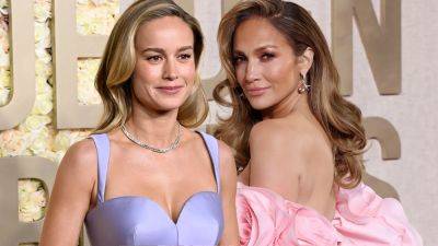 Brie Larson Breaks Down In Tears Meeting Jennifer Lopez At Golden Globes: “I Saw ‘Selena’ & It Made Me Want To Be An Actor” - deadline.com