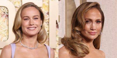 Brie Larson Fangirls While Meeting Jennifer Lopez at Golden Globes 2024 - Watch the Sweet Moment Here! - www.justjared.com - Beverly Hills