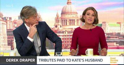 ITV's Susanna Reid fights tears as she reads Kate Garraway's heartbreaking tribute to Derek Draper on GMB - www.dailyrecord.co.uk - Britain