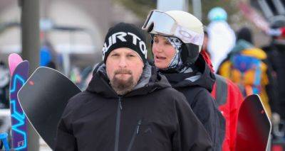 Cameron Diaz & Husband Benji Madden Hit the Slopes to Do Some Snowboarding in Aspen - www.justjared.com - Colorado