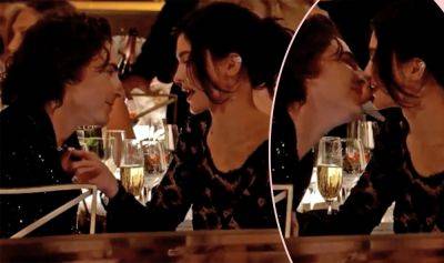 What Kylie Jenner & Timothée Chalamet REALLY Said To Each Other?! - perezhilton.com