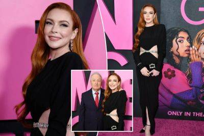 Lindsay Lohan looks so fetch at new ‘Mean Girls’ premiere - nypost.com - New York